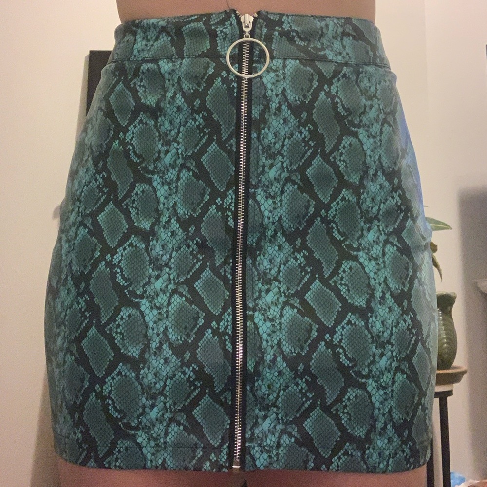 Tiger Mist Snake Skin Skirt